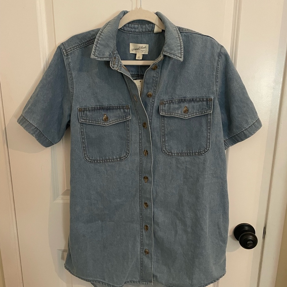 Universal Thread Lightwash Shirt Dress